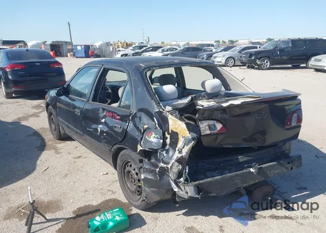 1998 Toyota Corolla Ce из США, поврежденный, VIN 1NXBR12E3WZ134706